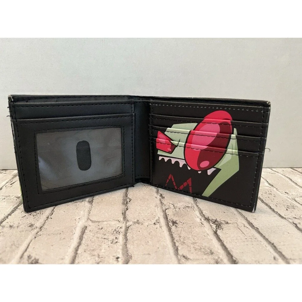 NICKELODEON INVADER ZIM BIFOLD WALLET GIR & ZIM WALLET RARE